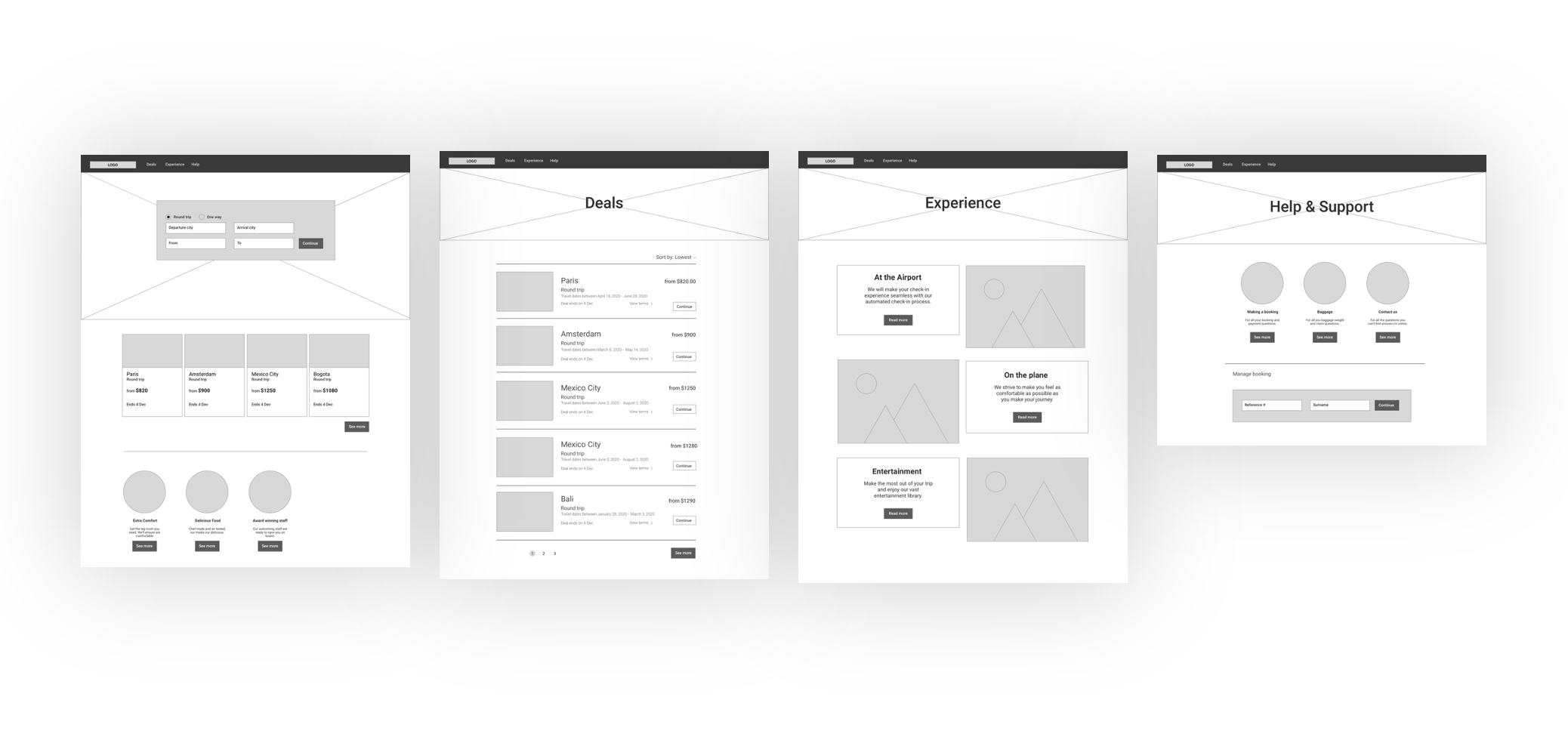 wireframes